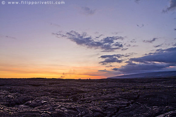 Walking on lava